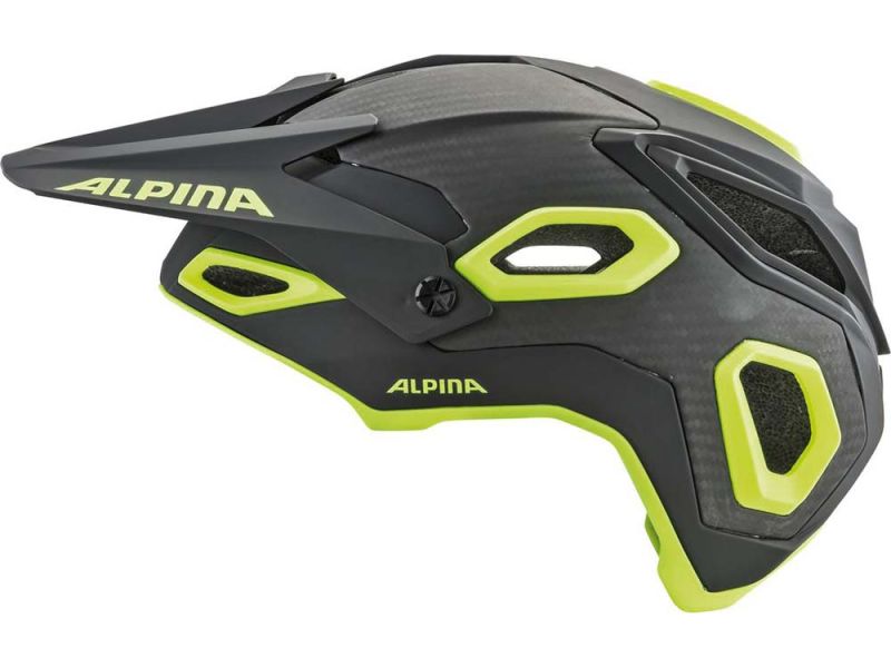 Alpina Rootage Fahrradhelm (schwarz / neongelb)