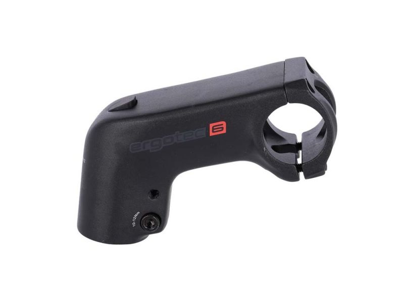 Ergotec Barracuda i A-Head Vorbau (Alu | schwarz / sand | 90mm | Ø28,6mm | Ø31,8mm | SL6)