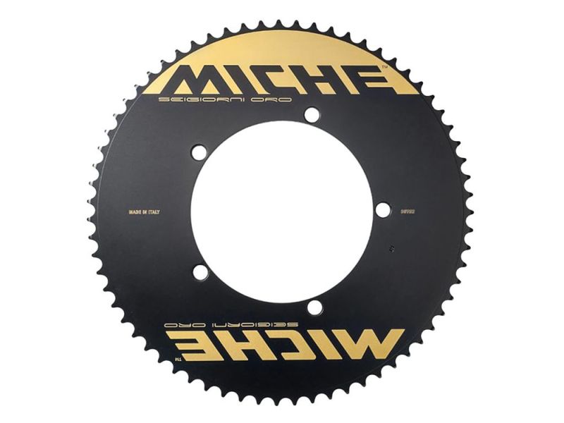 Miche Seigiorni Oro Kettenblatt (68 Zähne | 144mm | schwarz / gold)