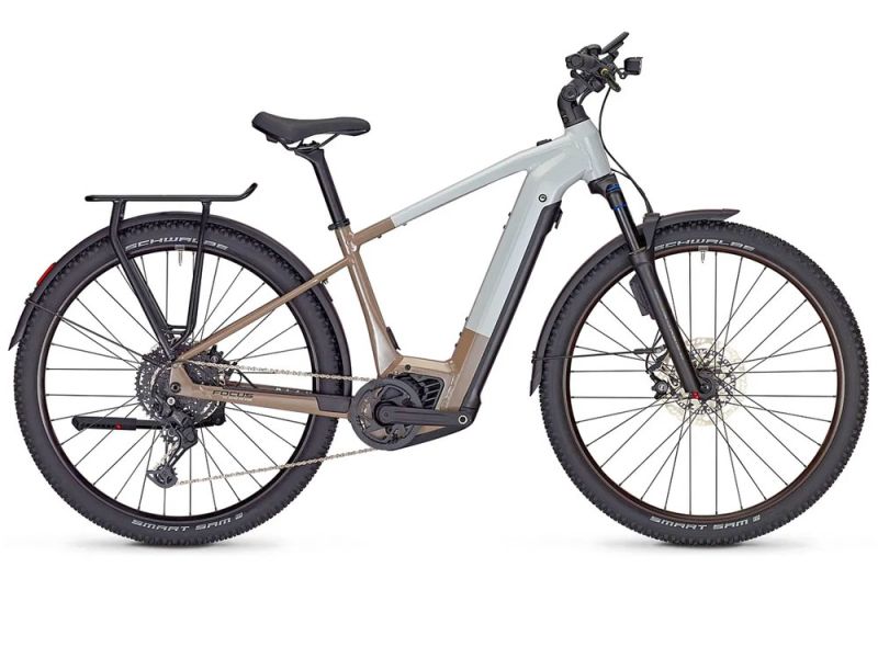 Focus Planet² 6.8 ABS High | City E-Bike | 29" | 625Wh Bosch CX | lightgrey glossy / moonstonegrey glossy