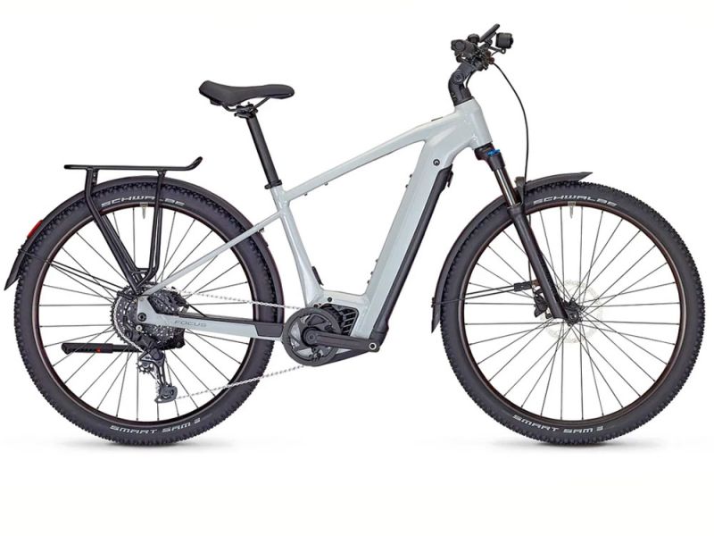 Focus Aventura² 6.7 High | Trekking E-Bike | 29" | 625Wh Bosch CX | lightgrey glossy