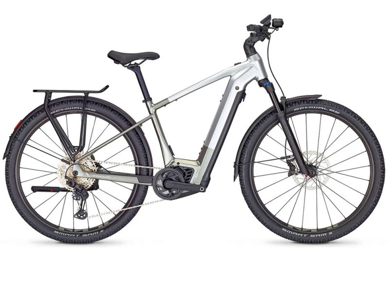 Focus Aventura² 6.9 High | Trekking E-Bike | 29" | 625Wh Bosch CX | nepalsilver glossy / steelgrey glossy