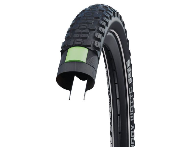 Schwalbe Johnny Watts HS604 Fahrradreifen (27,5" | 2,80" | Reflex | PL | GG | DD | Addix | schwarz)