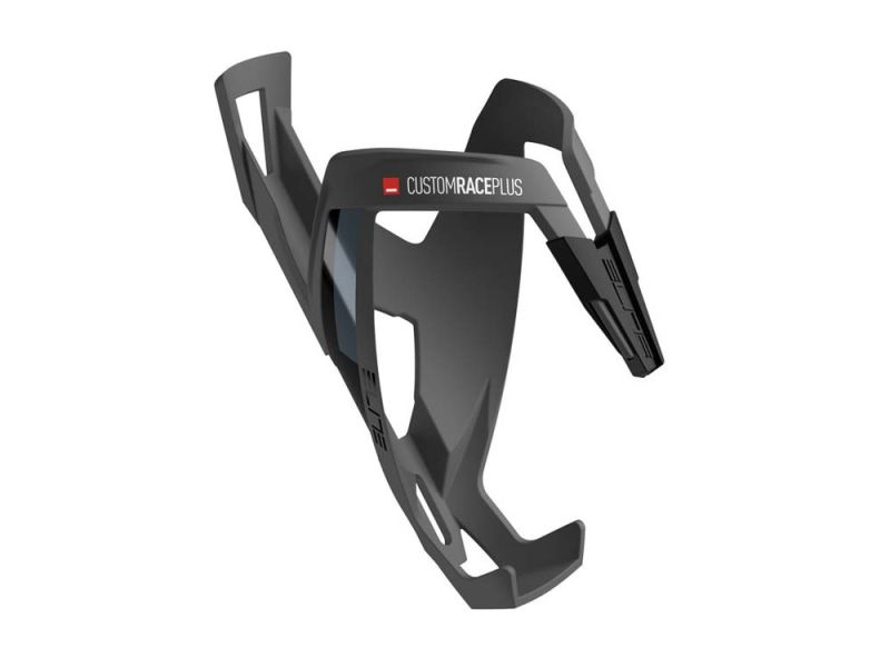 Elite CustomRacePlus Trinkflaschenhalter (Elastomer-Gummi | schwarz | soft touch)