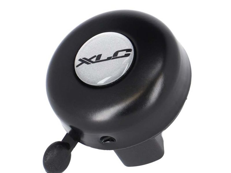 XLC Messing DD-M35 Fahrradklingel (schwarz | Stahl)