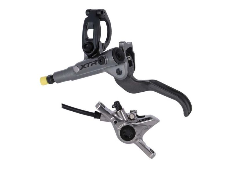 Shimano Scheibenbremse XTR M9100 (Vorderrad | links | 1000mm | sw/anthr | mit Hebel | hydraulisch)