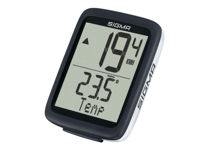 Sigma BC 10.0 WR Fahrradcomputer (kabelgebunden | schwarz / weiß)