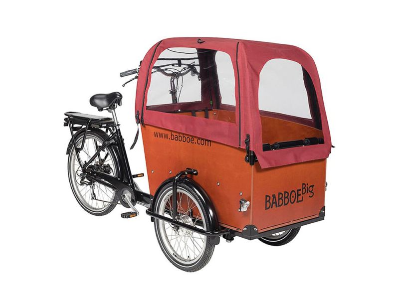 Babboe Regenverdeck für Big (Docril | rot)