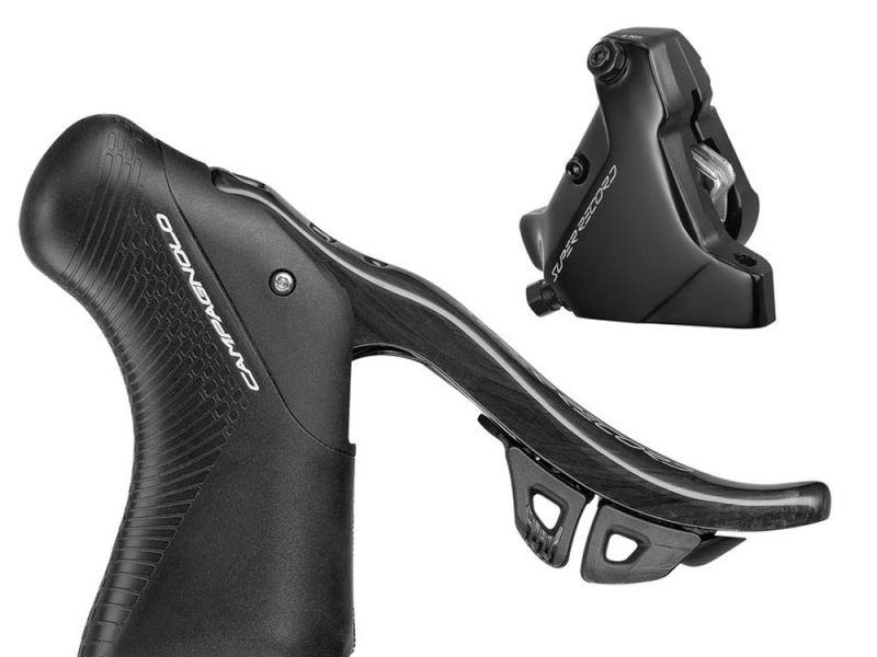 Campagnolo Super Record 12s WRL Schalt-Bremshebel (rechts | 12-fach | inkl. 160 Hinterradzange)