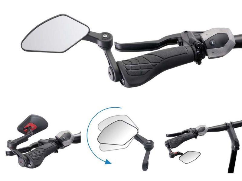 Krampe KF Cross Typ B Fahrradspiegel (Innenklemmung)