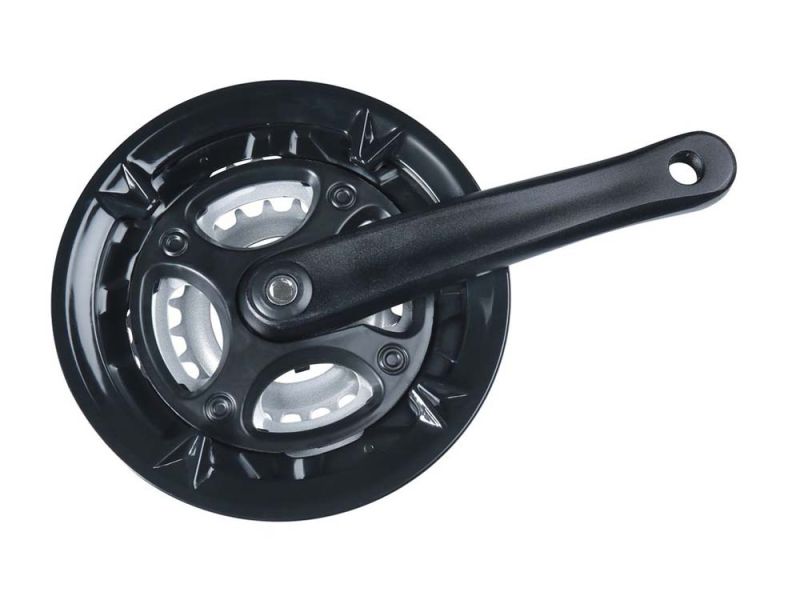 Bike Parts Alu Wing Kettenradgarnitur (170mm | 24/34/42 Zähne | 4-kant)