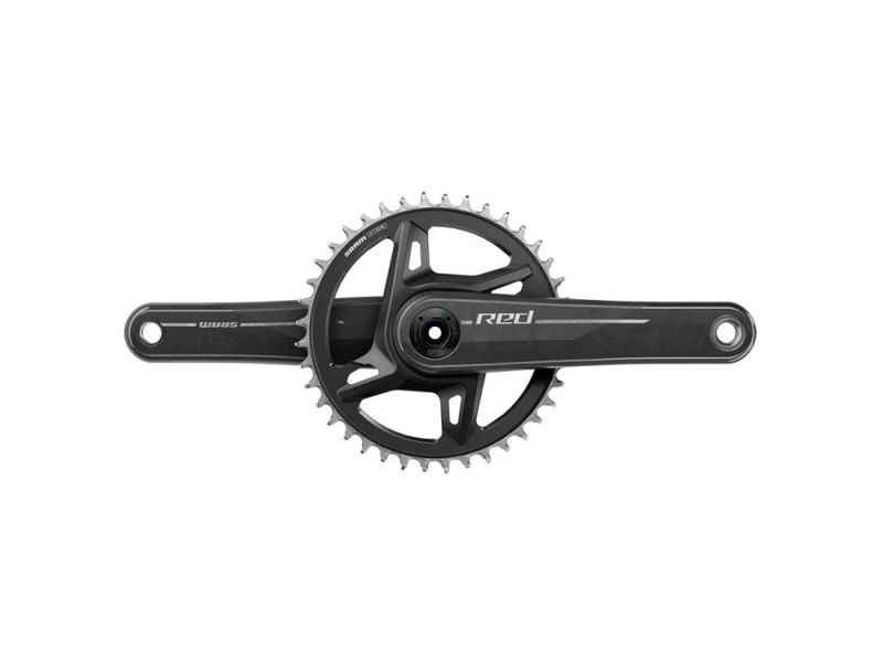 SRAM Red XPLR E1 Kettenradgarnitur (42 Zähne | 165mm | DM | 12/13-fach | schwarz)