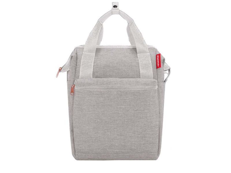 KLICKfix ROOMY GT Gepäckträgertasche (12 Liter | twist sky rose)