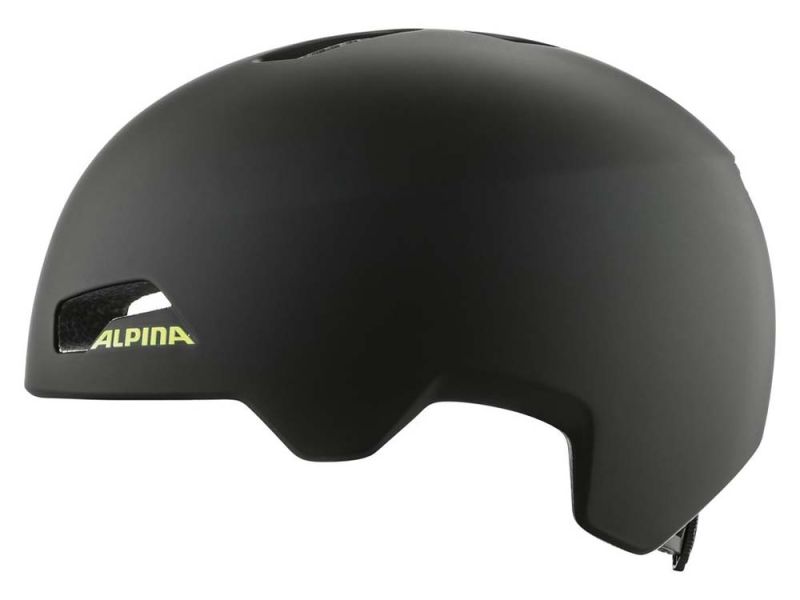 Alpina Hackney Fahrradhelm (schwarz / neongelb)