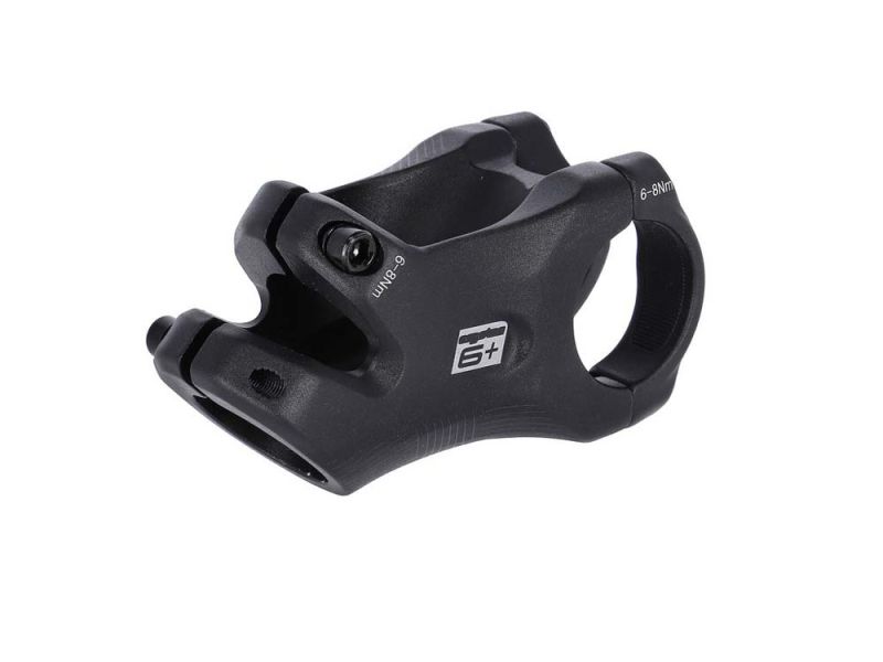 Ergotec High BASS SL 6+ A-Head Vorbau (Alu | schwarz | 55mm | Ø28,6mm | Ø31,8mm | 45°)