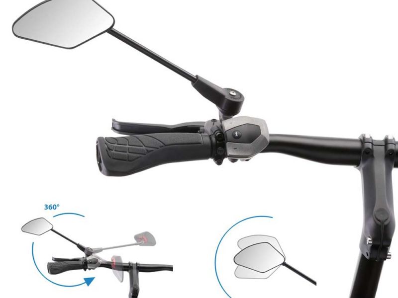 Krampe KF Cross Typ A Fahrradspiegel (mittlere Außenklemmung)