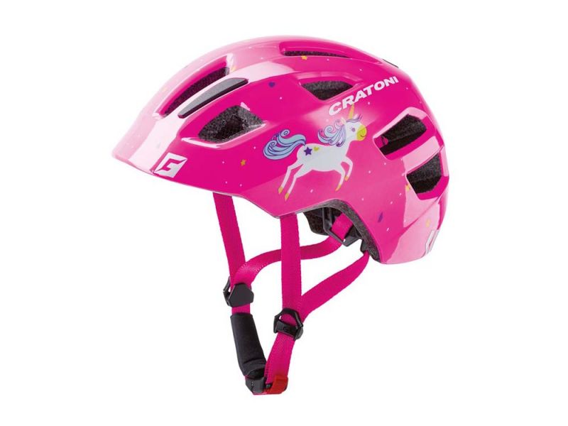 Cratoni Maxster Fahrradhelm Kinder (Einhorn)