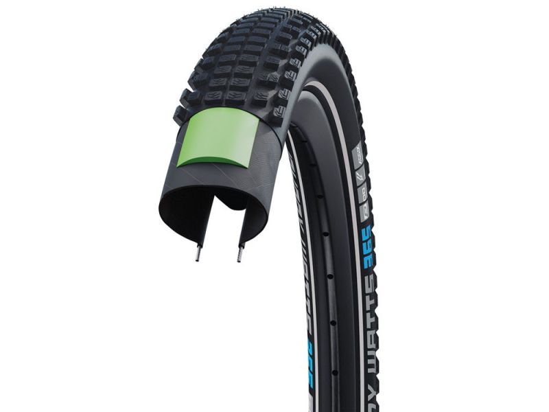 Schwalbe Johnny Watts365 HS618 Faltreifen (27,5" | 2,35" | Reflex | PL | RG | DD | Ad4 | schwarz)