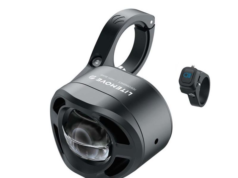 Litemove AEW230 Scheinwerfer (für E-Bikes | inkl. Lenkerhalter)