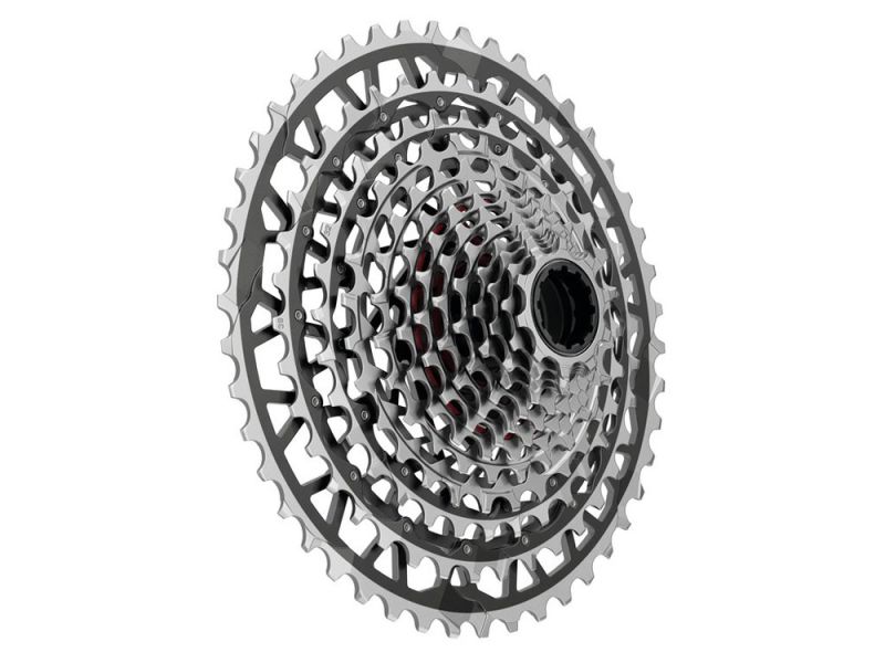 SRAM XG-1391 E1 XPLR Zahnkranzkassette (13-fach | 10-46 Zähne | silber)