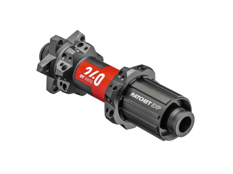 DT Swiss 240EXP MTB DB Straightpull Hinterradnabe (148/12mm TA Boost | 28 Loch | IS 6-Bolt | Shimano Light)