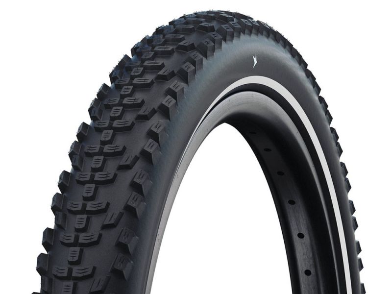 Schwalbe Smart Sam Cargo HS624 Fahrradreifen (27,5" | 2,35" | Reflex | PL | SuD | AdxE | E-50 | schwarz)
