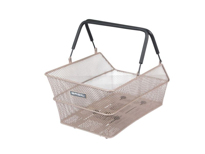 Basil Cento Hinterradkorb (MIK | nude metallic)