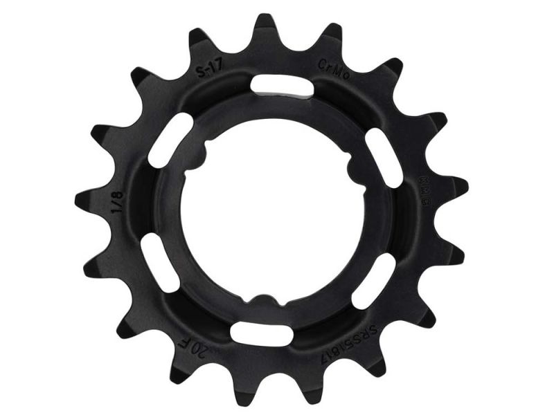 KMC Antriebsritzel E-Bike für Shimano (1/2" x 1/8" | 17 Zähne | schwarz)