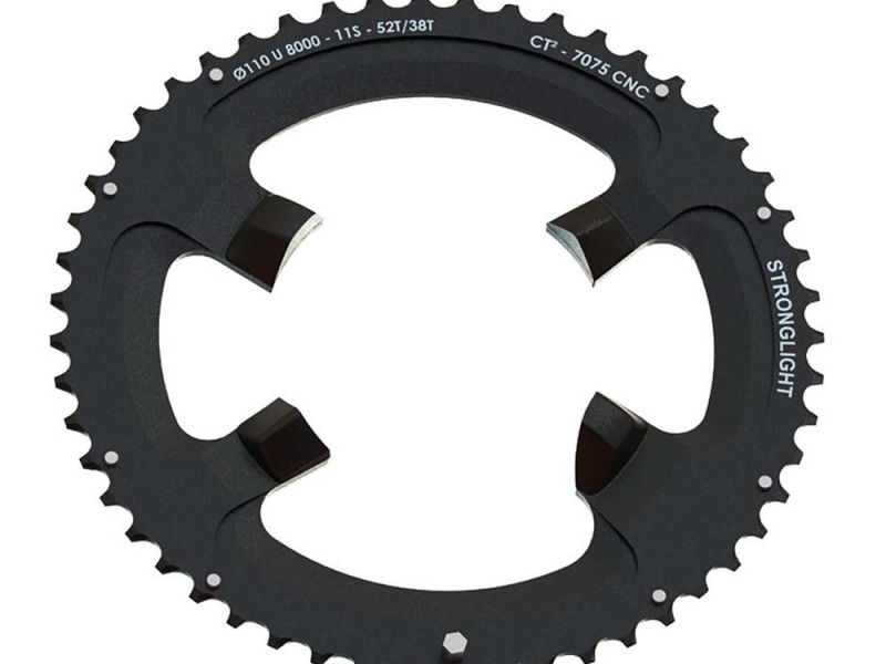Stronglight Ultegra FC-R8000 Kettenblatt (außen | 51(36) Zähne | schwarz | ct² | 11-fach | 110mm)