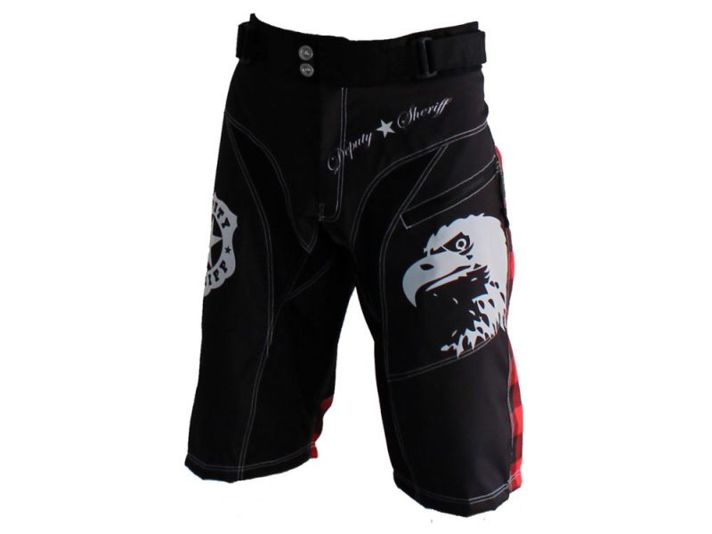 DEPUTY SHERIFF Fly like an Eagle cycling shorts (black)