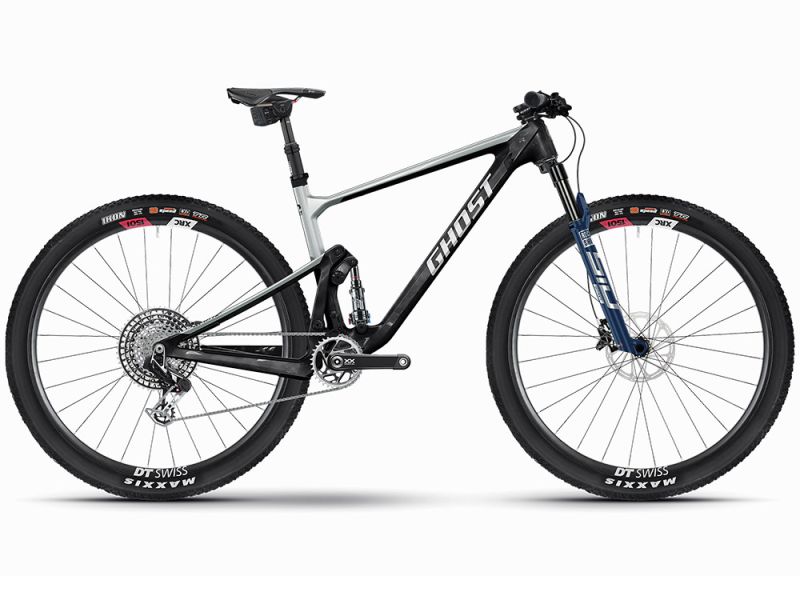 Ghost Lector FS World Cup 30 Fully Mountainbike (29" | schwarz / silber)-51.3cm