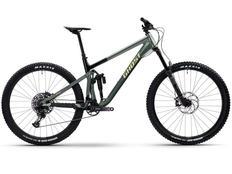 Ghost Riot AM High | Fully Mountainbike | 29" | green emeral trail / black-46.5cm