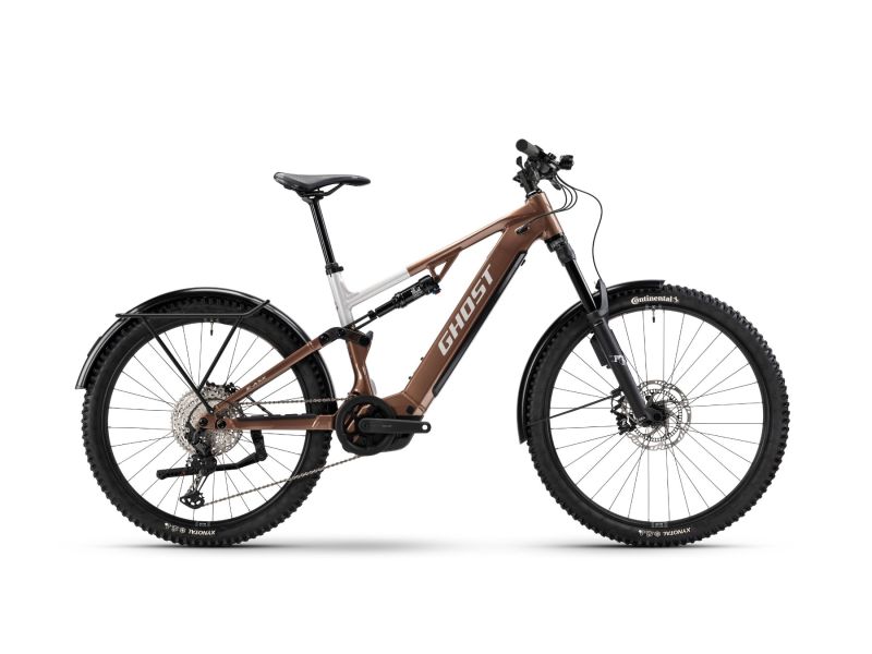 Ghost E-ASX ABS EQ High | E-MTB Fully | 29/27.5" | 800Wh Bosch CX | tropic rose / arctic dust-45.5cm