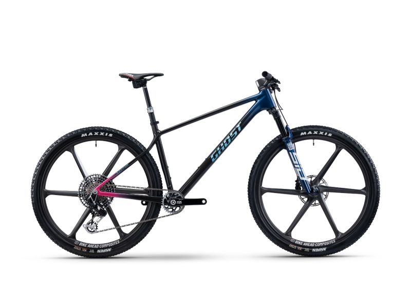 Ghost Lector World Cup High | Mountainbike | 29" | carbon showing / candy pink / sid blue-46.5cm