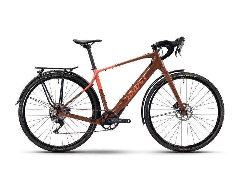 Ghost Path Asket Advanced EQ High | E-Gravelbike | 28" | 480Wh Fazua Ride60 | clay / tropic-50cm