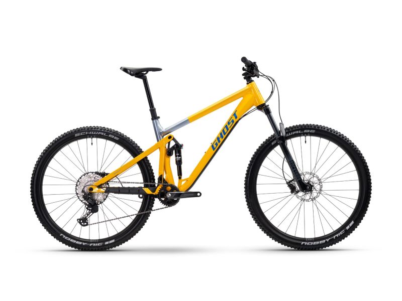 Ghost Riot Trail High | Fully Mountainbike | 29" | yellow tropical mango / ghost grey-46.5cm