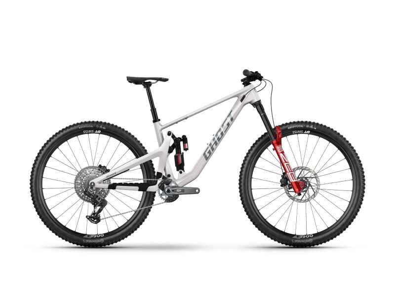 Ghost Riot AM CF Full Party High | Fully Mountainbike | 29" | silver stone / whispering grey-46.5cm