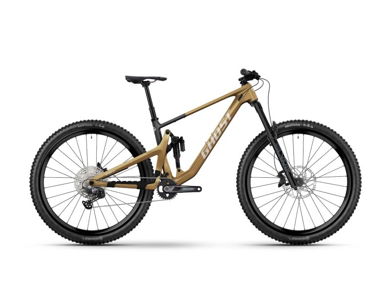 Ghost Riot Trail CF High | Fully Mountainbike | 29" | dirt brown / heavy metal-46.5cm