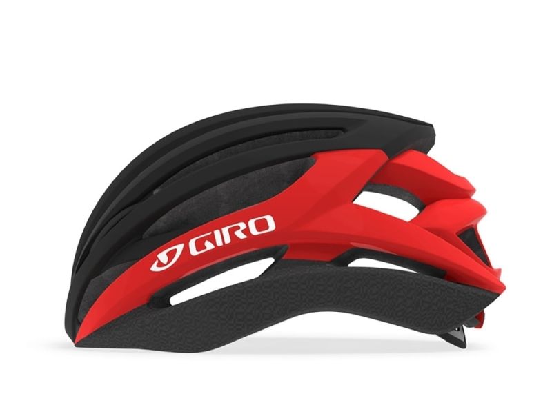 Giro Syntax bike helmet (matt black / light red)