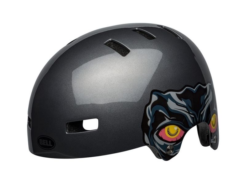 Bell Span Nightwalker children's helmet / youths (gloss dark grey)