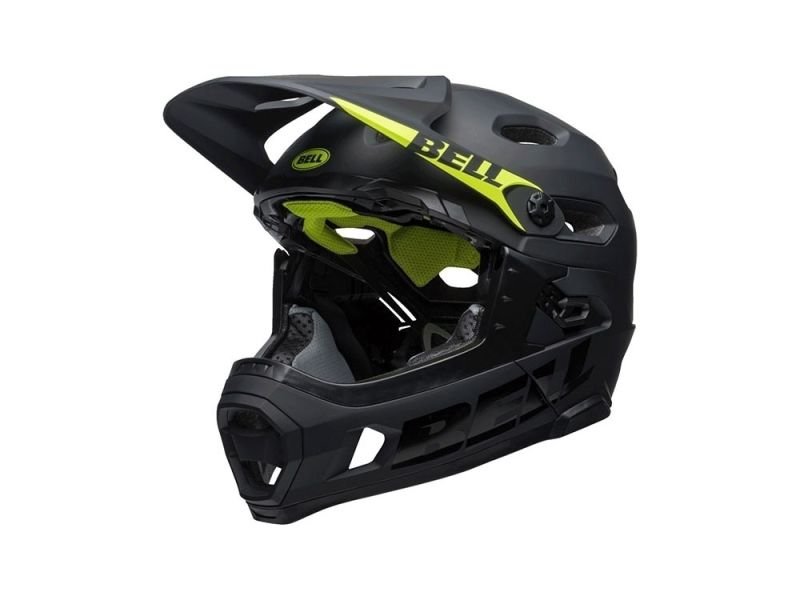 Bell Super DH Spherical bicycle helmet (matt / gloss black)