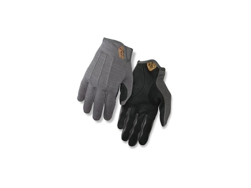 Giro D'Wool Milspec cycling gloves (anthracite / beige)