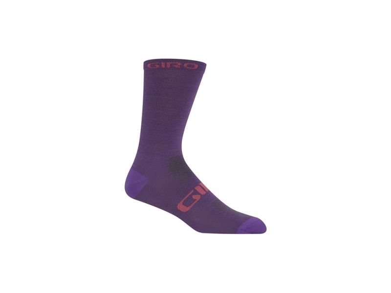 Giro Merino Seasonal Wool winter socks (purple)