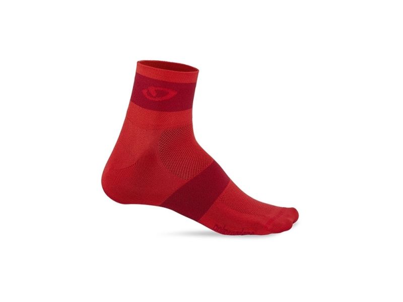 Giro CompRacer cycling socks (light red)