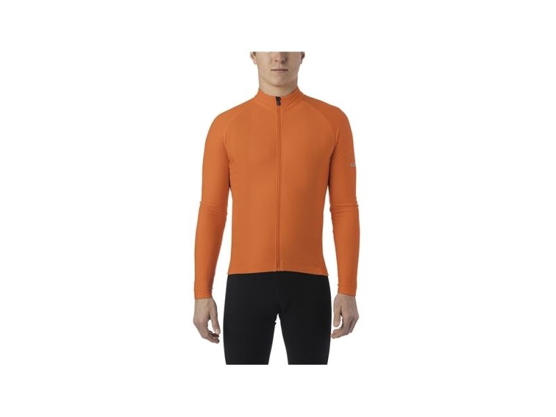 Giro Bike Chrono LS Thermal Jersey vermillion