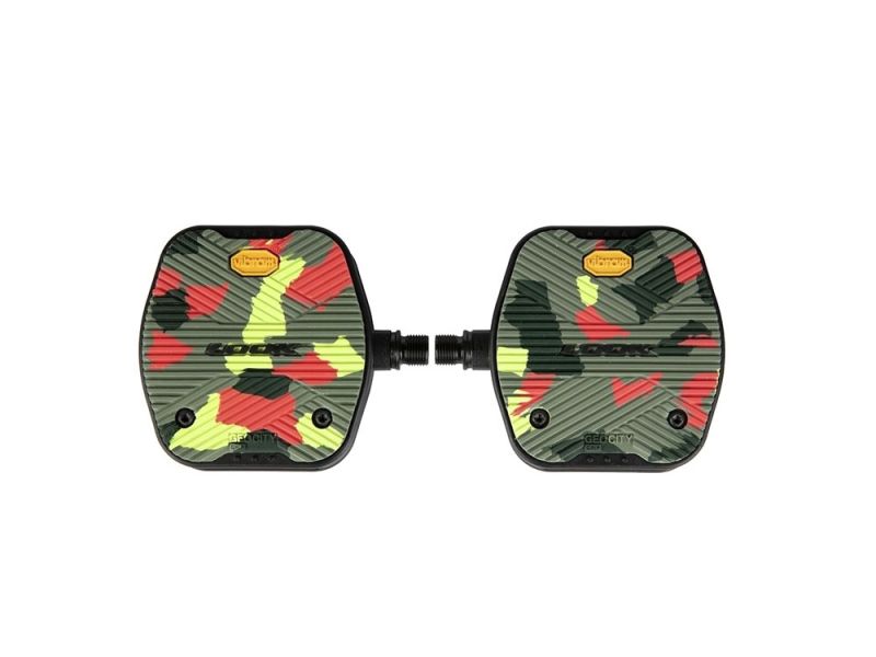 LOOK Geo City Grip Camo green/red/dark green/bright green