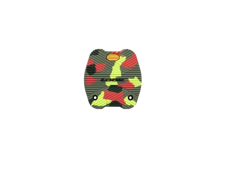 LOOK City Grip Pads 4er Pack Camo green/red/dark green/bright green