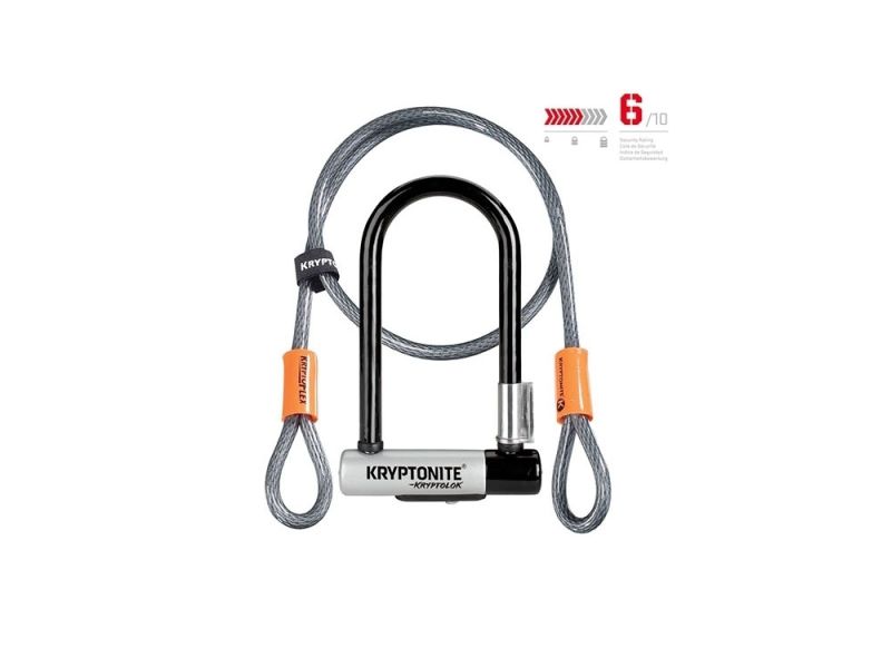 Kryptonite KryptoLok Mini-7 + KryptoFlex