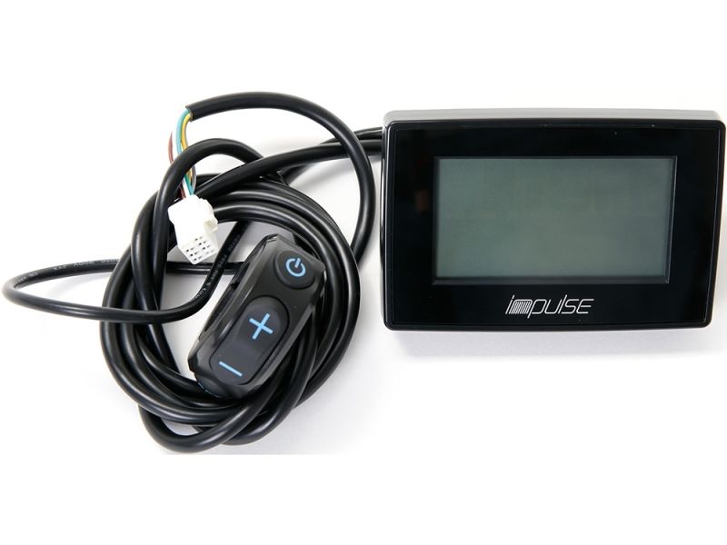 Impulse LCD display Big (black)