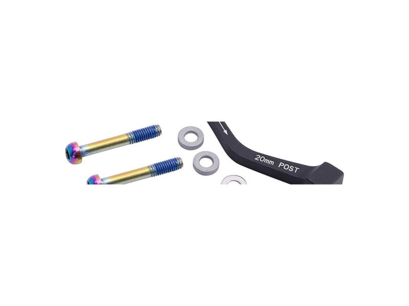 Avid Disc Brake Adapter / Spacer Set 20p F180 / 60 Rainbow (colourful)